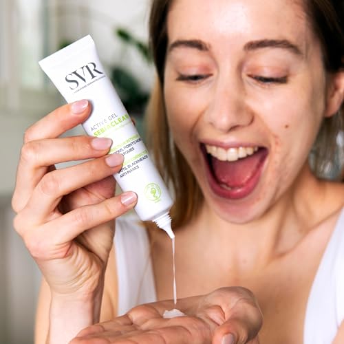 SVR Sebiaclear Mat + Pores Moisturizer 40ml - Oil-Free Daily Hydrator with PHA & Niacinamide for Oily, Combination & Sensitive Skin