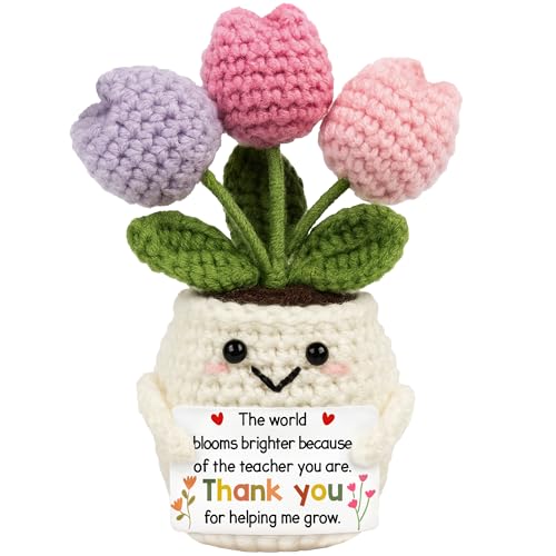 Crochet Flower Doll for Teacher Appreciation - Heartfelt Gift