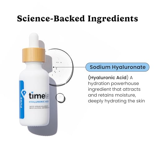 Timeless Hyaluronic Acid Serum 1 fl oz - Hydrating Skin Care