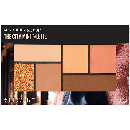 Maybelline The City Mini Eyeshadow Palette Cocoa City - 0.14 Oz