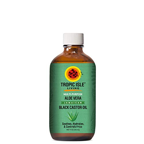 Tropic Isle Living Jamaican Black Castor Oil with Aloe Vera 4oz