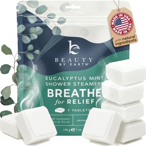 Eucalyptus Mint Shower Steamers - Aromatherapy, 7 Count, Made in USA