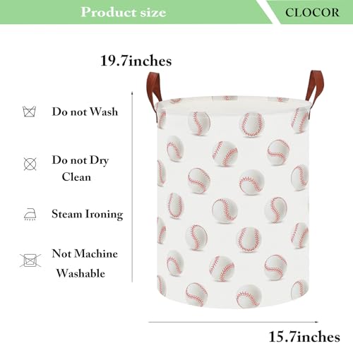 CLOCOR Waterproof Laundry Basket - Stylish Storage Container