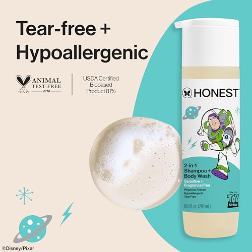 The Honest Company 2-in-1 Shampoo & Body Wash - Toy Story Unscented