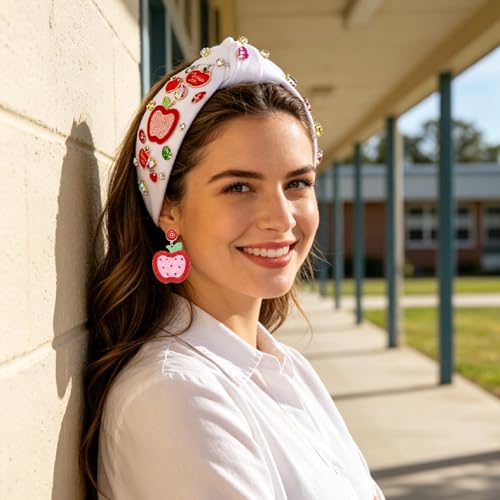 ANGLESJELL Beaded Pencil Knotted Headband for Women - Pattern F
