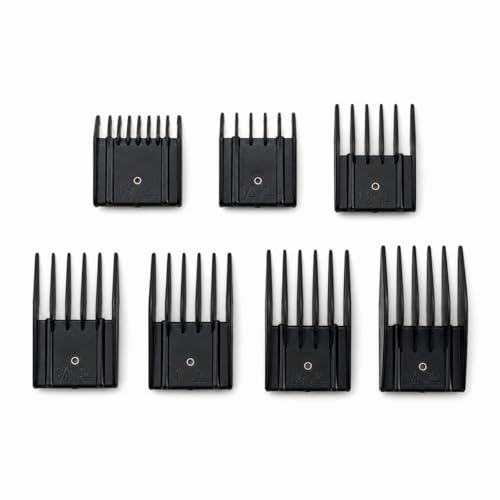 Miaco 7-Piece Universal Clipper Guide Comb Set for Oster, Wahl, Andis