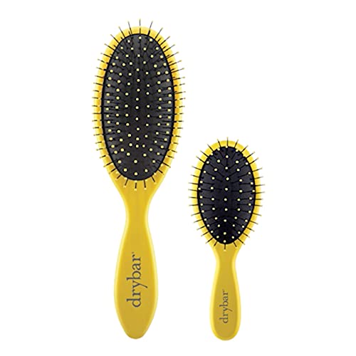 Drybar Lil' Lemon Drop Mini Detangling Brush for All Hair Types