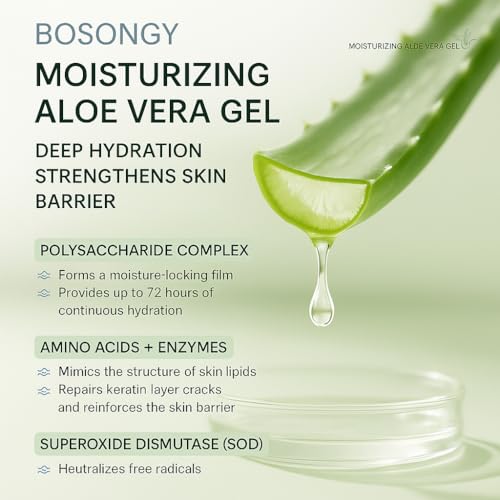 Aloe Vera Gel After Sun Hydration for Face & Body – 8.8oz