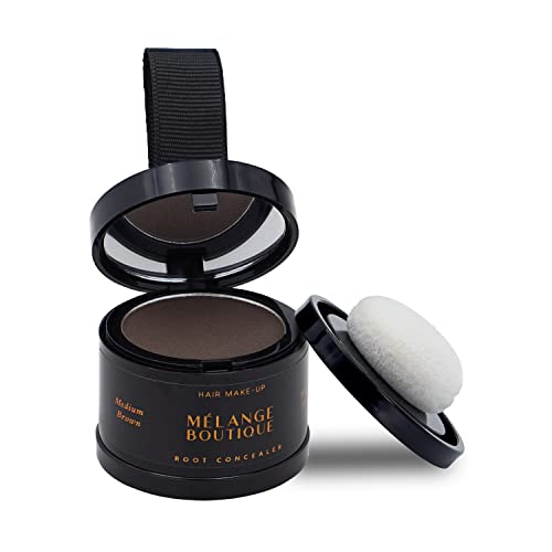 Melange Boutique Hairline Powder - Medium Brown Root Touch-Up Concealer