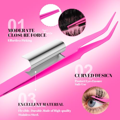 MilyBest 200D Lash Kit - Fluffy D Curl Clusters with Bond & Seal