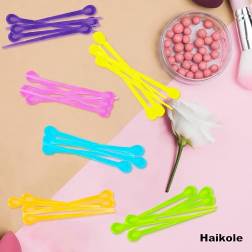 180 PCS Hair Roller Picks - Durable Plastic Curling Pins in Mixed Colors