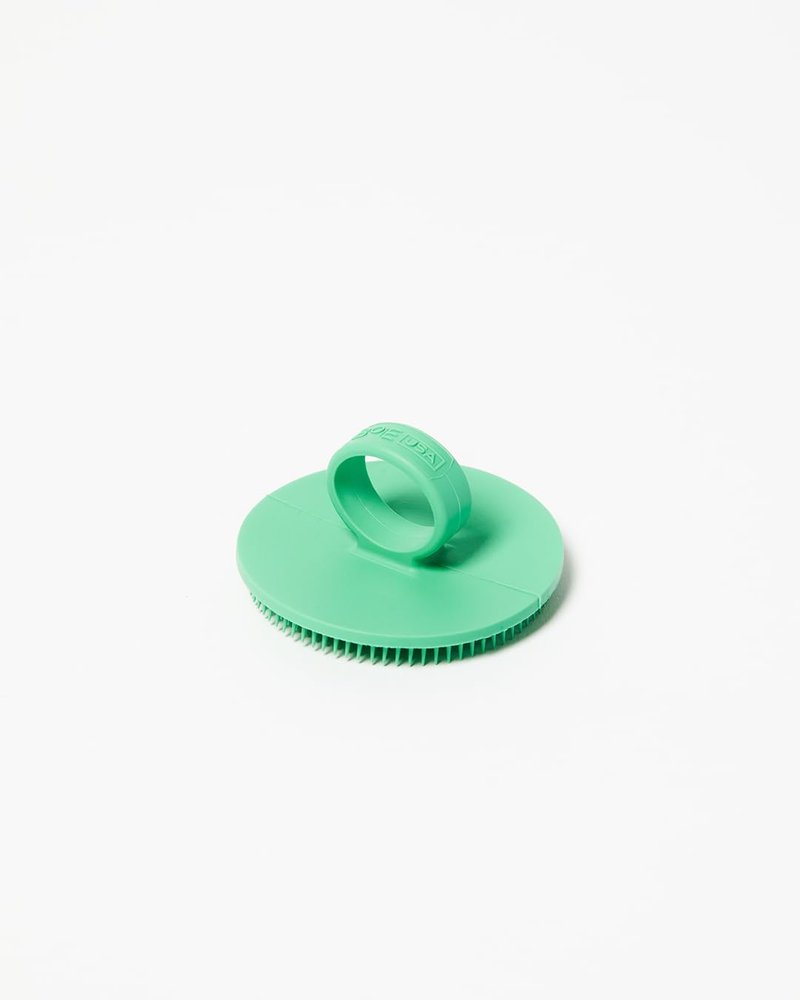 Boie USA Face Scrubber - Handheld Facial Tool, Deep Cleansing Exfoliating Facial Brush. Fights Acne with Gentle, Silicone-Like Bristles, Long Lasting, & Hypoallergenic (Mint)