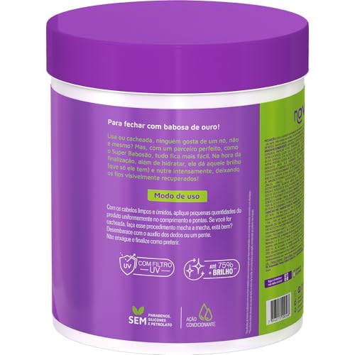 Novex Super Babosão Styling Cream with Aloe Vera - 300ml
