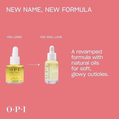 OPI Nature Strong Cuticle Oil | Moisturizing Treatment for Dry Cuticles & Skin | Vegan Formula