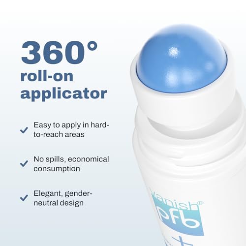 PFB Vanish Chromabright Razor Bump Stopper (3.28 oz) ? After Shave Soothing Solution, Razor Burn & Ingrown Hair Treatment, Relieve & Softens Skin, Dark Spots Remover for Face, Body & Intimate Areas