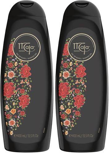 Maja Glycerin-Enriched Body Wash 13.5 Fl Oz Pack of 2 - Softens & Refreshes Skin