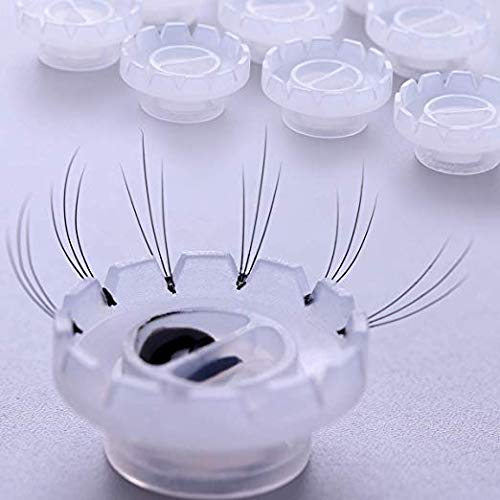 100 Pack Eyelash Extension Glue Cups for Lash Grafting & Application