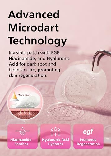 EasyDerm Real Calming Microdart Pimple Patches - 18 Count Dark Spot Care
