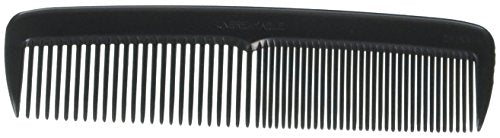 Ameliana 5" Pocket Hair Combs, Unbreakable Black Styling Comb, 72-Piece Jar