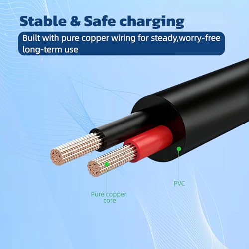 Electric Toothbrush Charger Cord for Bitvae & Fairywill Models