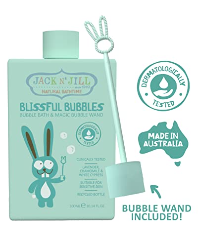 Jack N' Jill Natural Bubble Bath for Kids - 10.14 Fl Oz