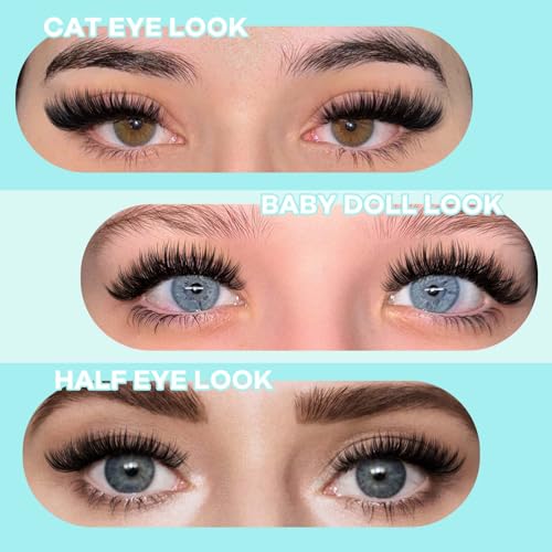 GEMERRY DIY Lash Extension Kit with Bond, Seal, Remover, and Applicators