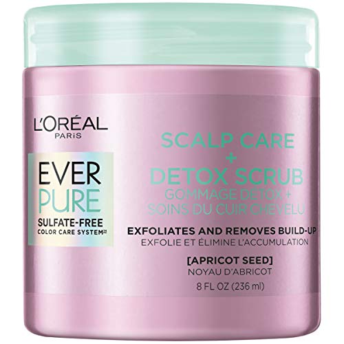 L'Oreal Paris EverPure Exfoliating Scalp Scrub with Apricot Seed - 8 oz
