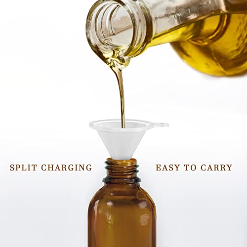 Small Amber Glass Spray Bottles 4 oz Pack,Fine Mist,Refillable