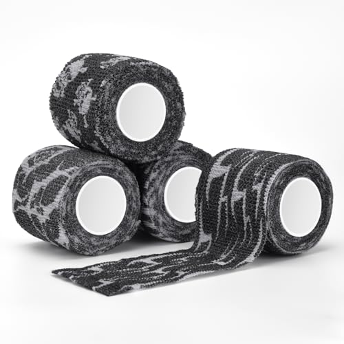 JimKing Self-Adhesive Tattoo Grip Cover - Elastic Bandage Wrap (4pcs)