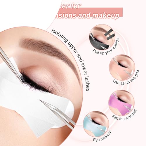 Lash Tape for Eyelash Extensions - Silicone Gel, 5 Colors