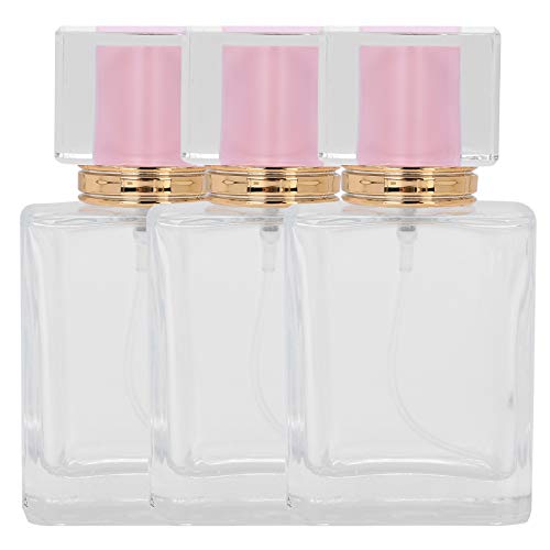 50ml Refillable Perfume Spray Bottles - 3 Pack Travel Cosmetic Containers