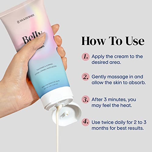 Belly Firming Cream for Skin Tightening & Cellulite Reduction - 120ML
