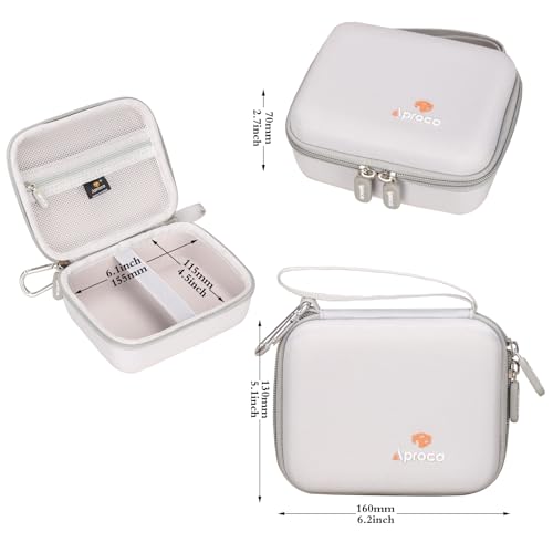 Aproca Grey Hard EVA Storage Case for Wahl Peanut Trimmer Accessories