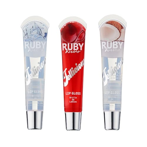 Ruby Kisses Jellicious Lip Gloss with Mango Butter & Acai Berry