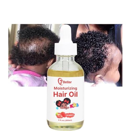 7better LLC Natural Baby & Kids Nourishing Hair Growth Serum with Black Seed Oil