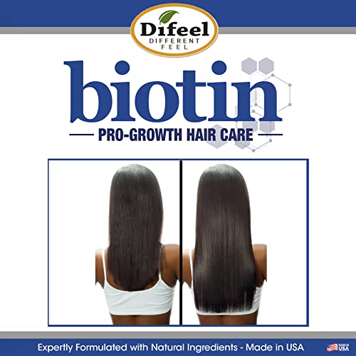Difeel Biotin Pro-Growth Shampoo & Conditioner Set - 12 oz