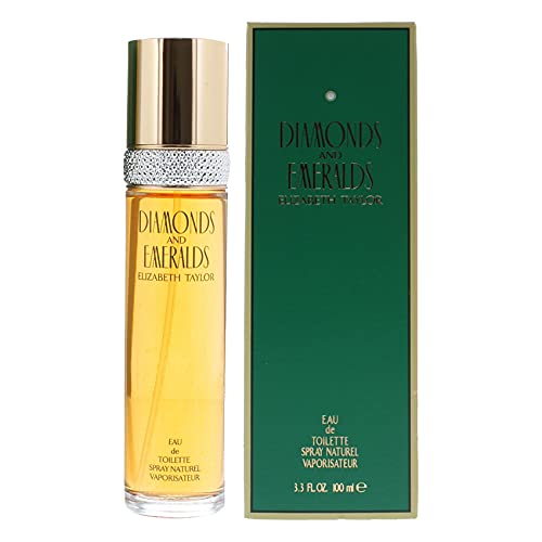Elizabeth Taylor Diamonds & Emeralds Eau de Toilette Splash 3.4 Oz