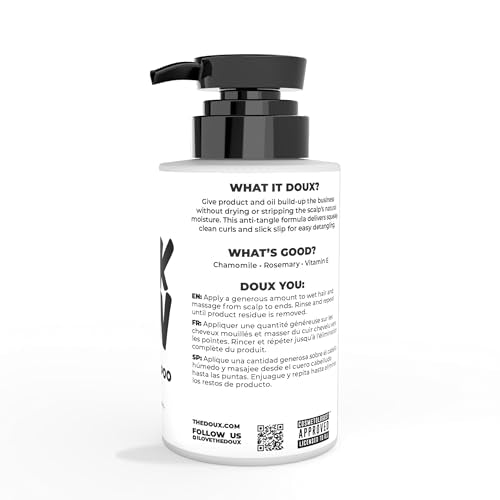 The Doux BREAKDOWN Clarifying Shampoo – Sulfate-Free Rosemary & Vitamin E Detox