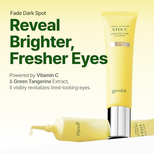 GOODAL Green Tangerine Vitamin C Eye Cream for Dark Circles 30ml