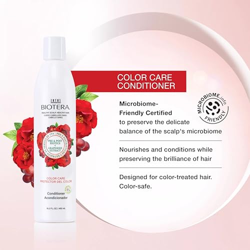 Biotera Color Care Conditioner 32 Fl Oz - Vegan, Color-Safe, Extends Vibrancy & Shine