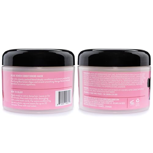 Camille Rose Algae Renew Deep Conditioning Mask for Dry Hair, 8 Oz