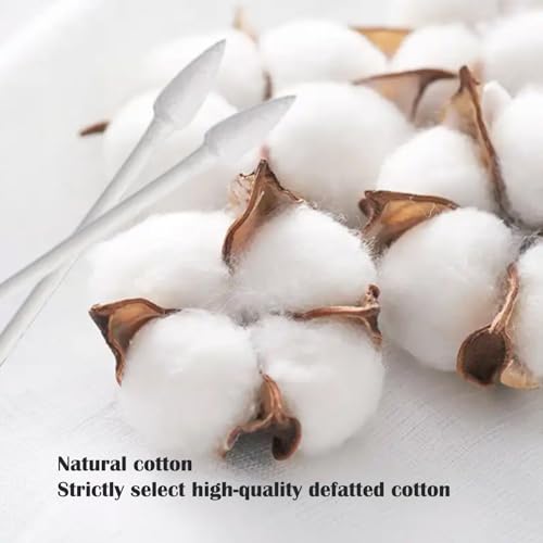 NGQIOHUA Double Pointed Cotton Buds - 300pcs Precision Swabs