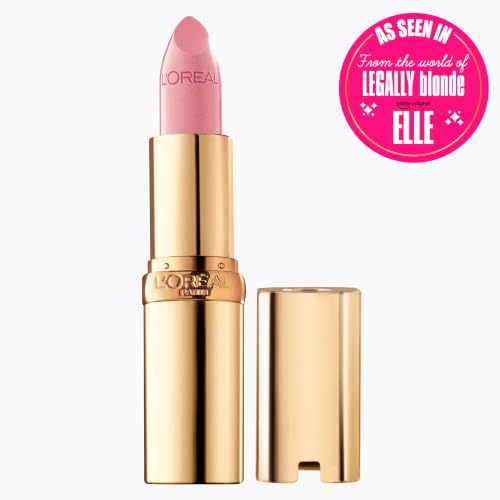 L'Oreal Paris Colour Riche Creamy Satin Lipstick Ballerina Shoes 0.13oz - Hydrating Lip Color with Argan Oil & Vitamin E