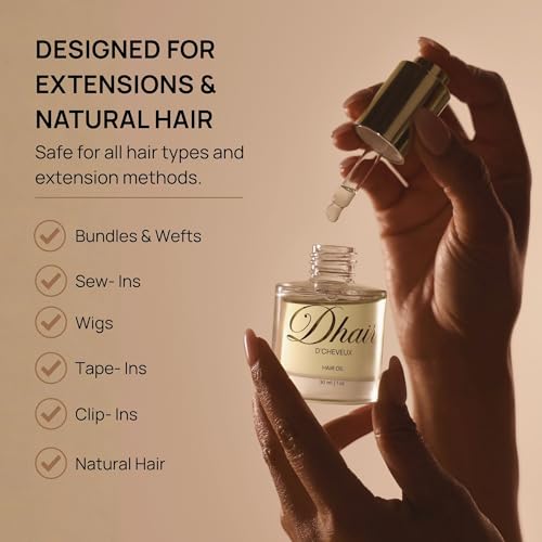 Dhair Hair Gloss Oil - Leave-In Serum for Frizzy Hair, 30ml