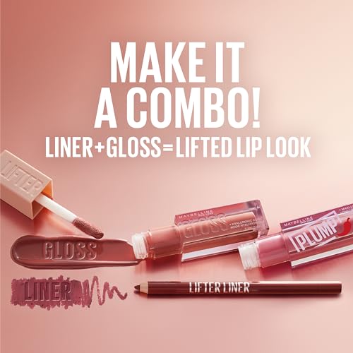 Maybelline Lifter Gloss in Amber - Hydrating High Shine Lip Gloss