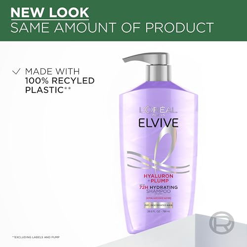 L'Oreal Paris Elvive Hyaluron Plump Shampoo and Conditioner Set