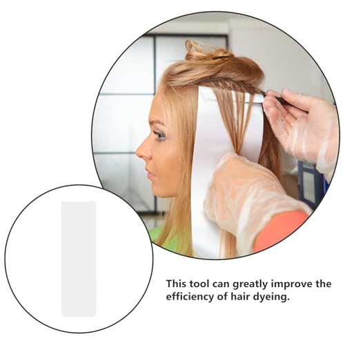 Luxshiny 2Pcs Transparent Hair Highlighting Board for Balayage & Foiling