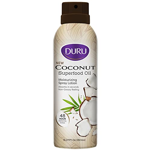 Duru Coconut Spray Lotion - 48 Hour Moisturizing Body Spray