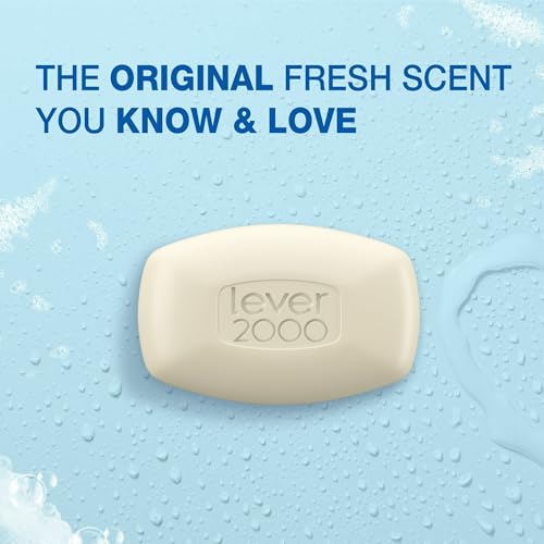Lever 2000 Original Bar Soap, 8 Bars x 3.75 oz (Pack of 2)