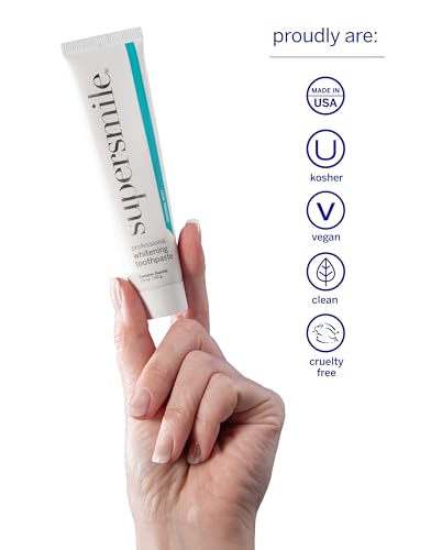 Supersmile Original Mint Whitening Toothpaste - 1.4 oz Travel Size